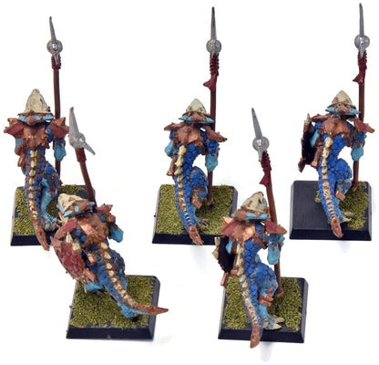 SERAPHON 5 Temple Guards #1 METAL Sigmar missing 2 shield