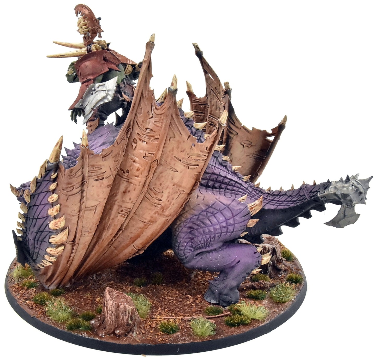 ORRUK WARCLANS Megaboss On Maw Krusha WELL PAINTED Sigmar