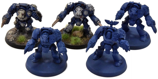SPACE MARINES Ultramarines 5 Terminator Assault Squad #1 Warhammer 40K