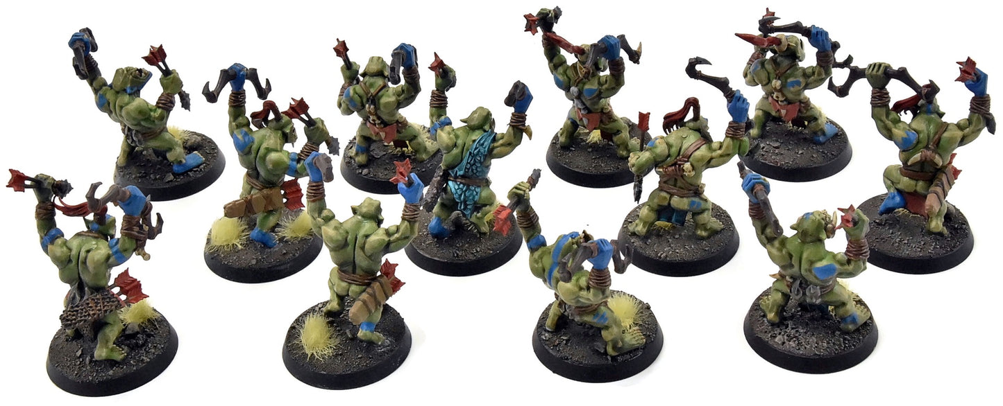 ORRUK WARCLANS 12 Savage Orruk Arrowboys #2 PRO PAINTED Sigmar