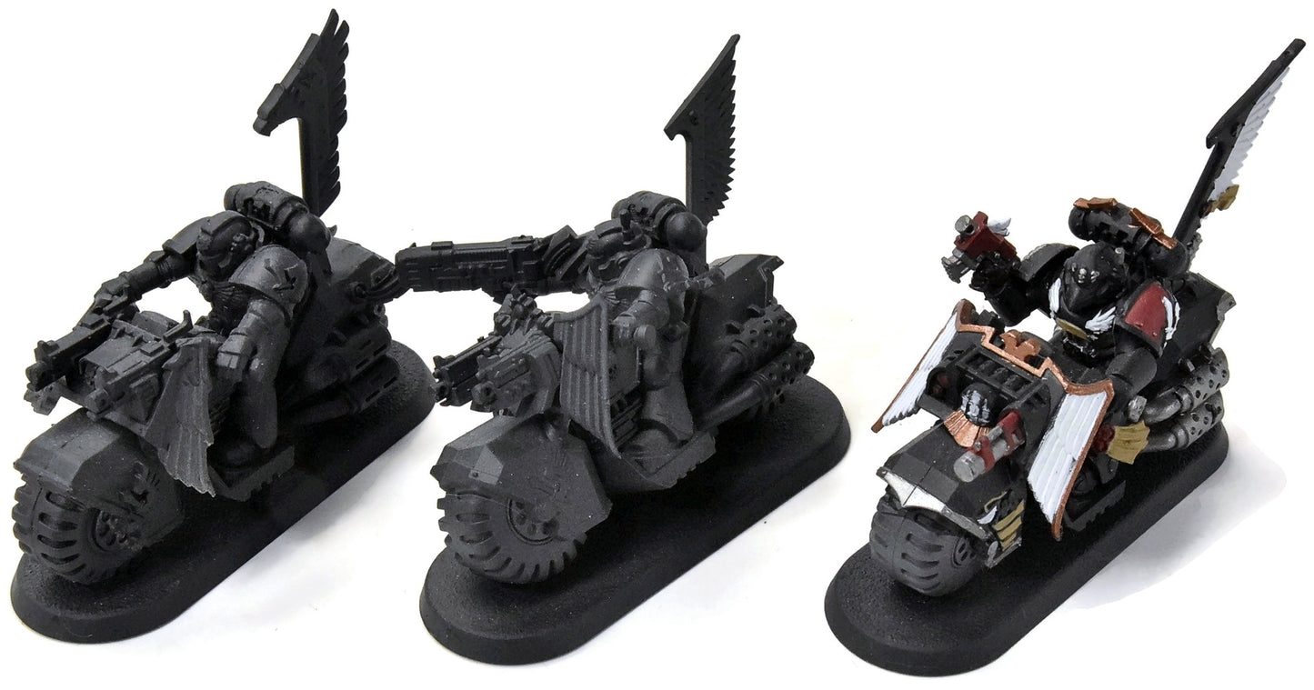 DARK ANGELS 3 Ravenwing Bikes #7 Warhammer 40K
