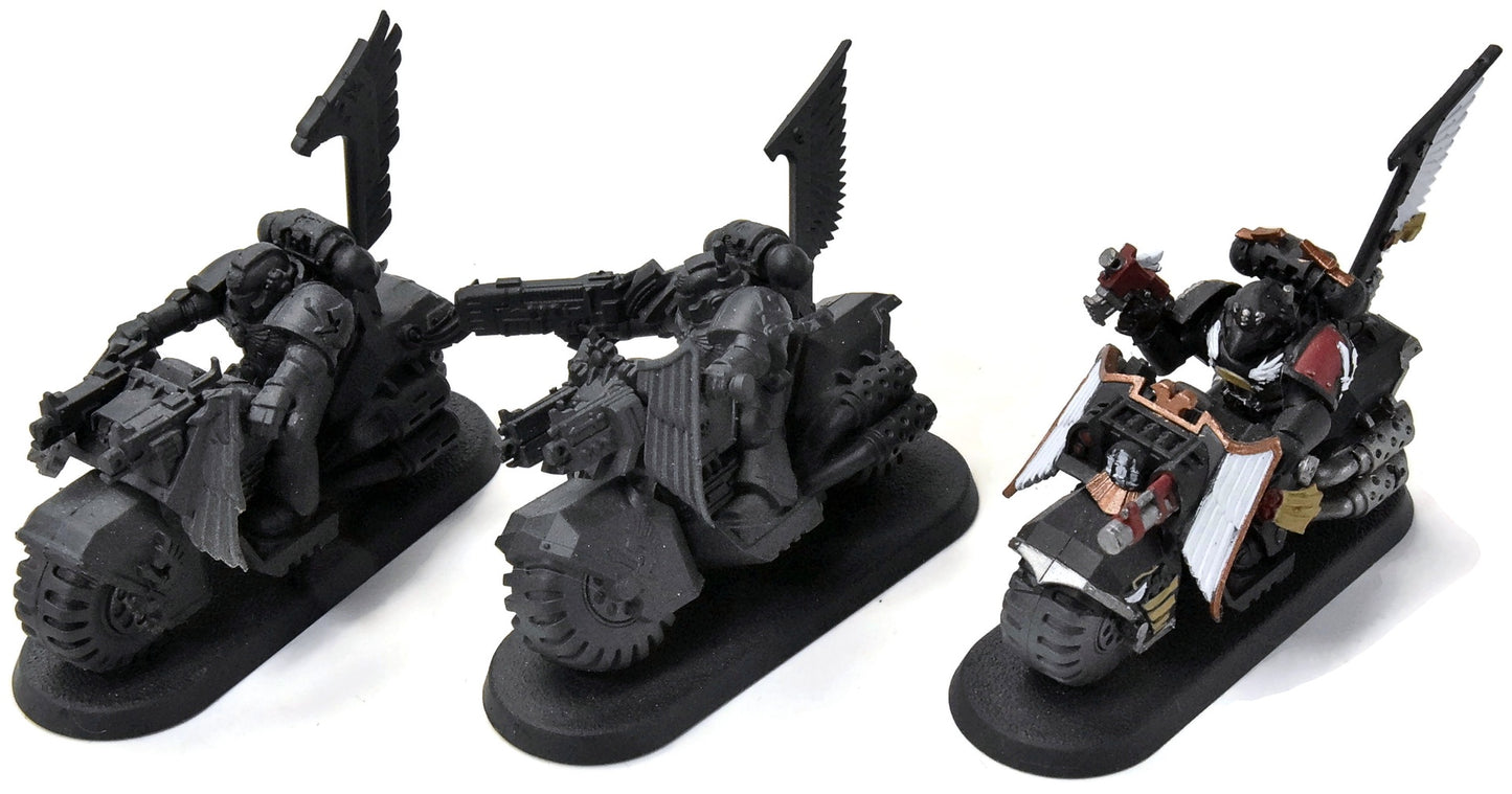 DARK ANGELS 3 Ravenwing Bikes #7 Warhammer 40K