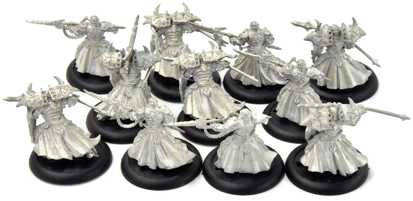 HORDES Skorne 10 Cataphracti #1 METAL