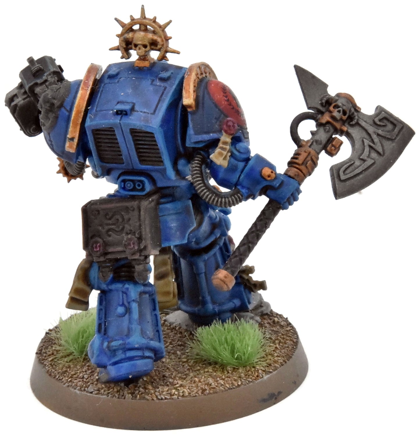 SPACE MARINES Librarian In Terminator Armour #1 Warhammer 40K WELL PAINTED