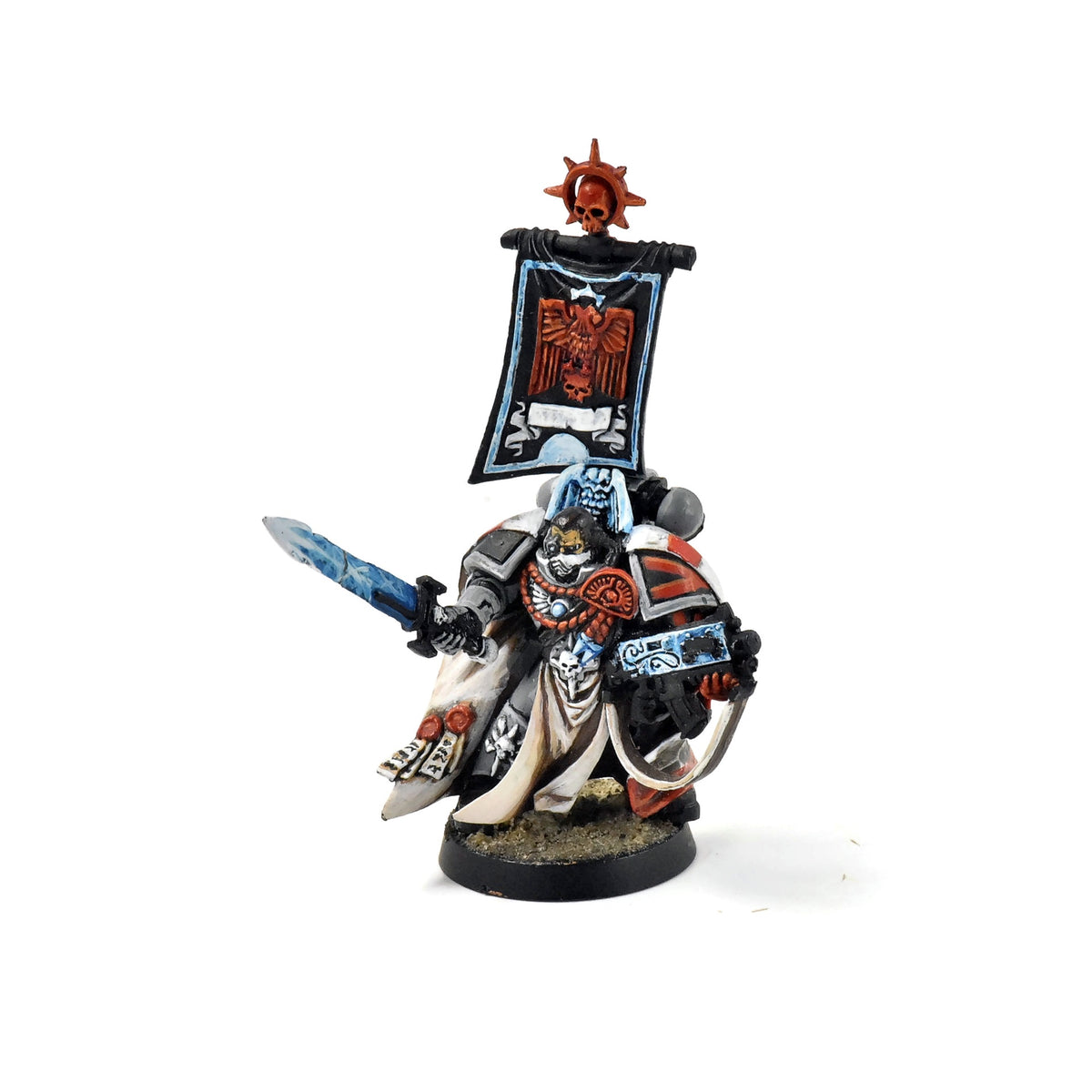 SPACE MARINES Captain Converted #1 WELL PAINTED Warhammer 40K