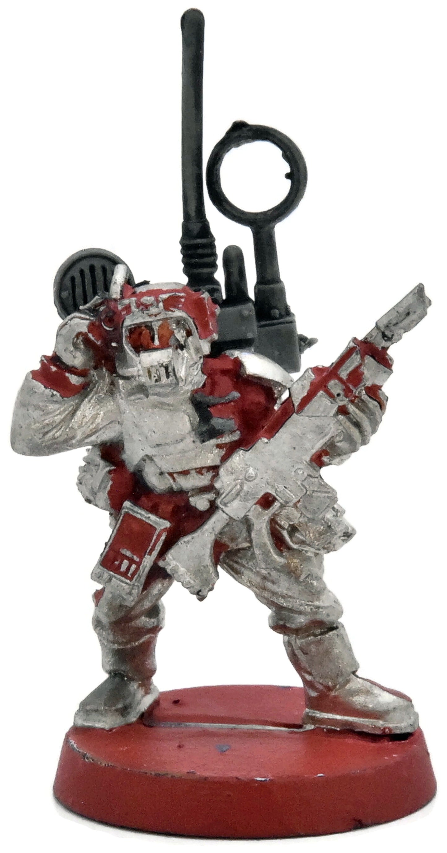 ASTRA MILITARUM Vox Caster #1 CONVERTED METAL Warhammer 40K