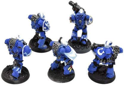 SPACE MARINES 5 Vanguard Veterans #1 METAL Warhammer 40K Classic