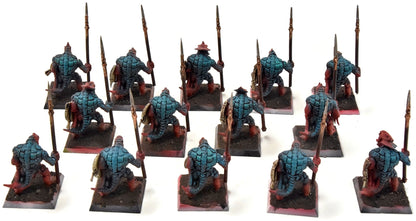 LIZARDMEN 14 Saurus Warriors #3 Warhammer Fantasy Classic