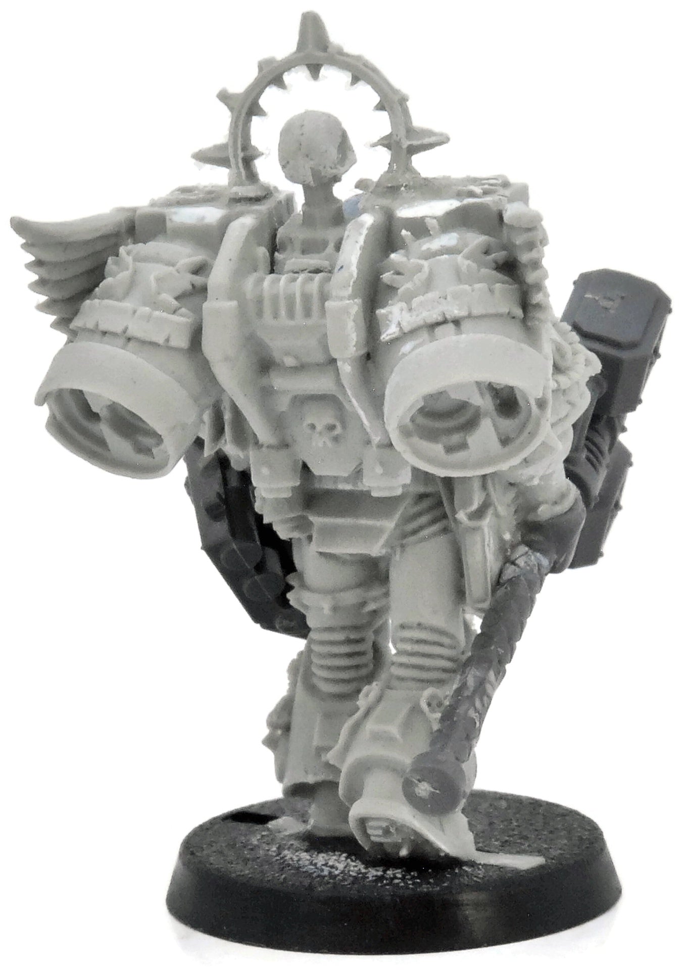 SPACE MARINES Captain Lord Executioner #2 FINECAST Converted 40K