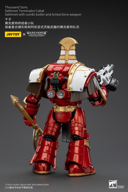 Sekhmet Terminator Cabal Sekhmet With Combi-Bolter And Achea Force Weapon