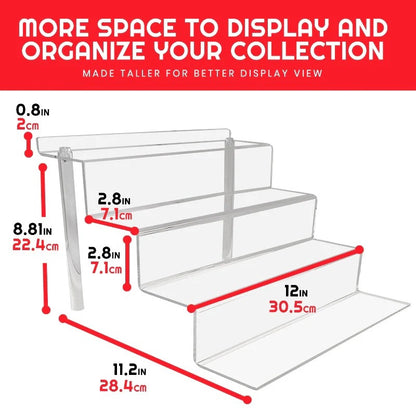 EvoRetro Acrylic Display Riser 2pk