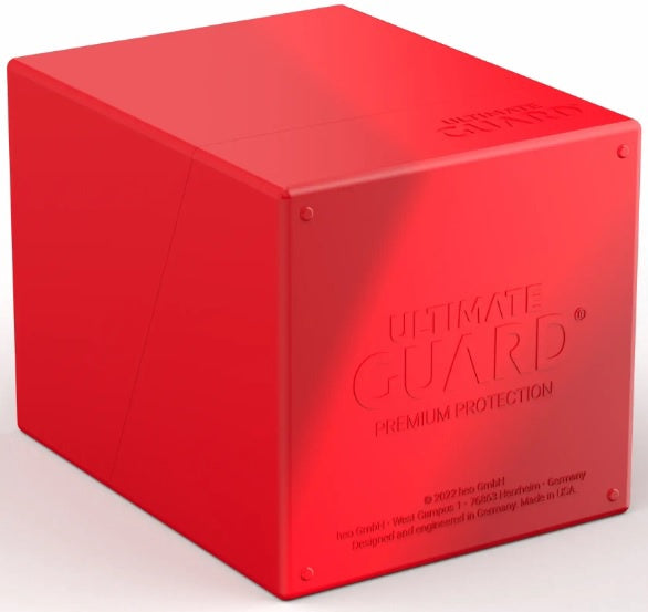 Ultimate Guard Deck Case Boulder 100+ Solid Red