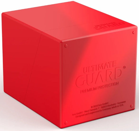 Ultimate Guard Deck Case Boulder 100+ Solid Red