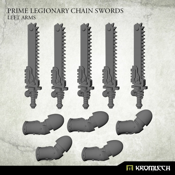 Prime Legionaries CCW Arms - Chain Swords[left] (5) (KRCB271)
