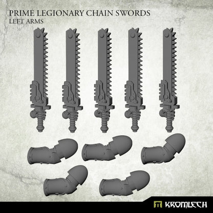 Prime Legionaries CCW Arms - Chain Swords[left] (5) (KRCB271)