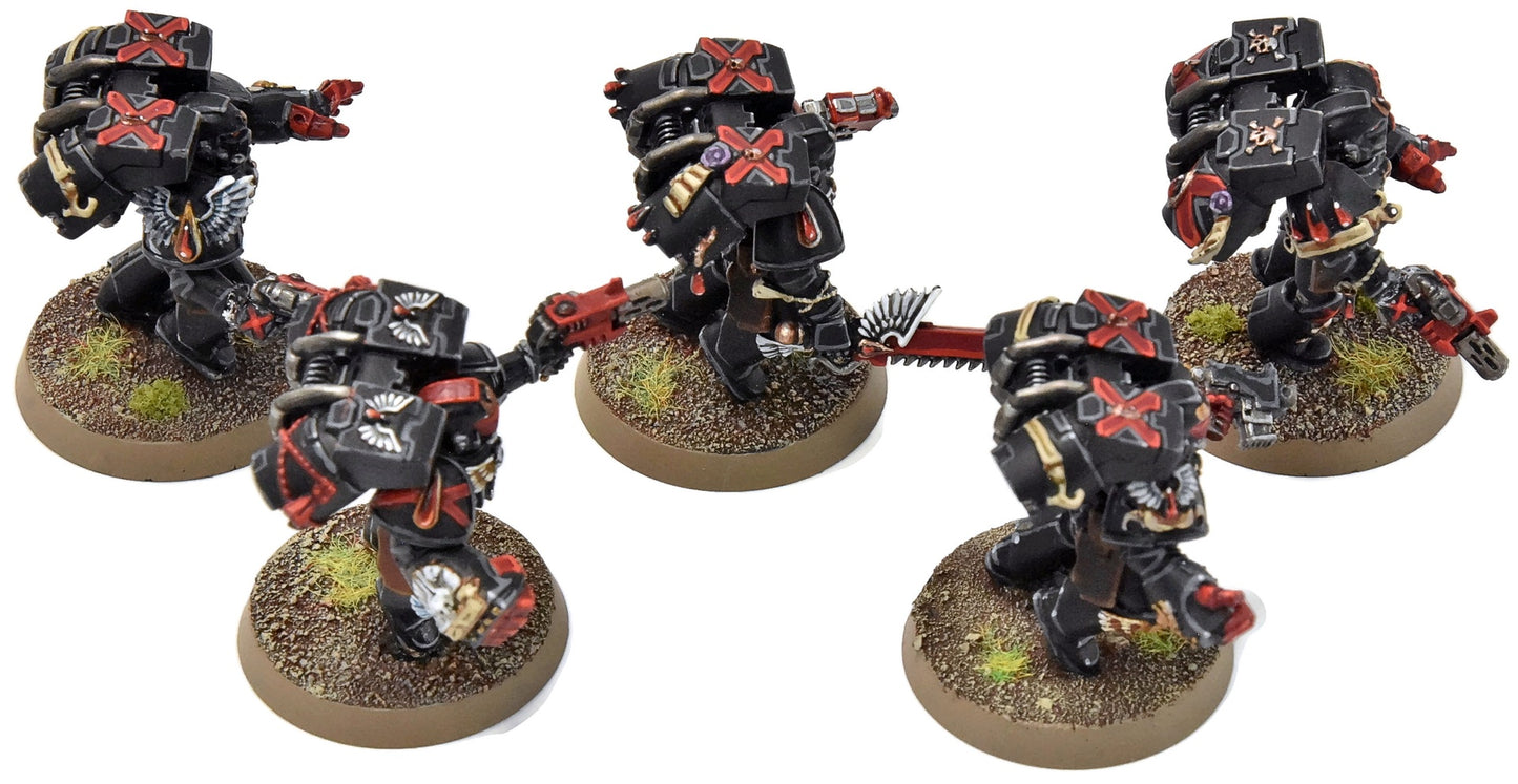 BLOOD ANGELS 5 Death Company #39 PRO PAINTED Warhammer 40K