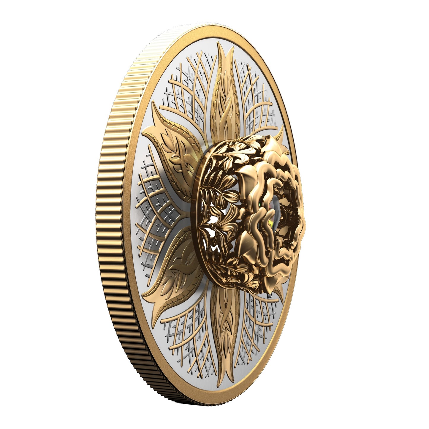 Dancing Ammolite: Elements of Nature - Earth – Fine Silver Coin