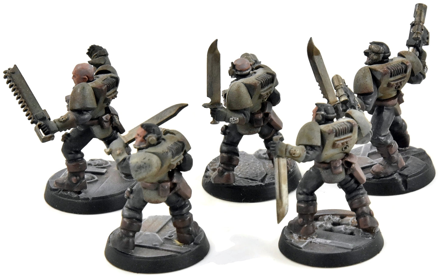 SALAMANDERS 5 Scouts #1 WELL PAINTED Warhammer 40K