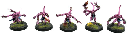 DISCIPLES OF TZEENTCH 10 Pink Horrors Of Tzeentch #1 COMMISSION PRO PAINTED 0119