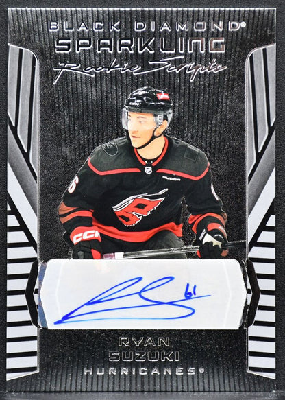 2025-26 UD Black Diamond Sparkling Rookie Scripts Ryan Suzuki SRS-RS  RC Auto