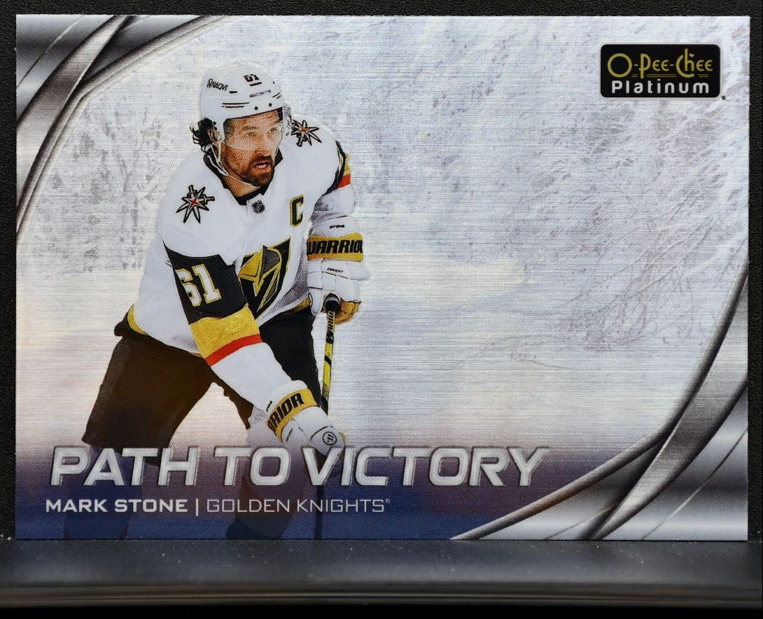 2025-26 O-Pee-Chee Platinum Path to Victory Mark Stone Vegas Golden Knights 2249