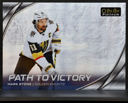 2025-26 O-Pee-Chee Platinum Path to Victory Mark Stone Vegas Golden Knights 2249