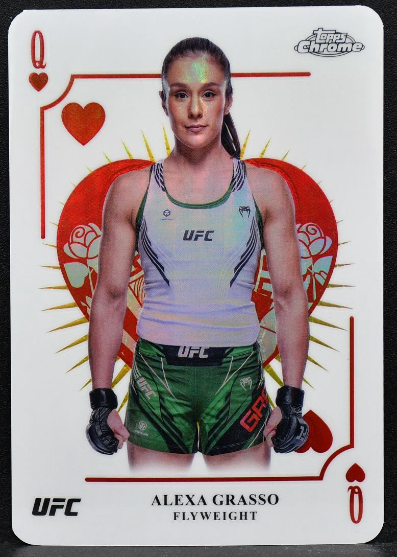 2024-25 Topps Chrome UFC Kings and Queens Alexa Grasso KAQ-5