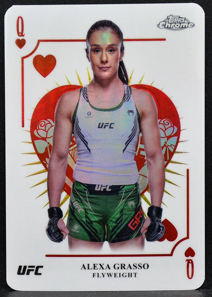 2024-25 Topps Chrome UFC Kings and Queens Alexa Grasso KAQ-5