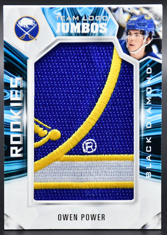 2022-23 UD Black Diamond Owen Power RTL-OP Buffalo Sabres RC Patch
