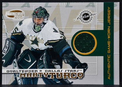 2003-04 Pacific Invincible Authentic Game-Worn Jersey Turco Stars /200 Jersey 2387