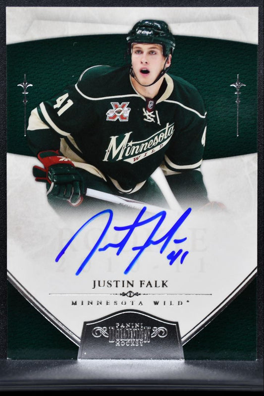 2010-11 Panini Dominion Rookie Auto Justin Falk 188 Auto /199 6751