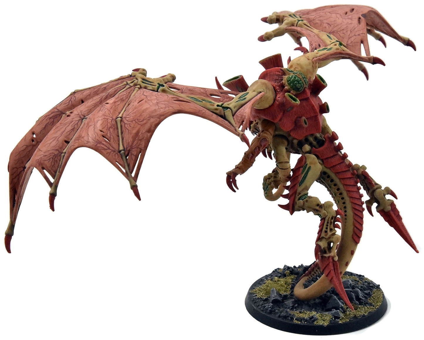 TYRANIDS Flying Hive Tyrant #1 WELL PAINTED Warhammer 40K