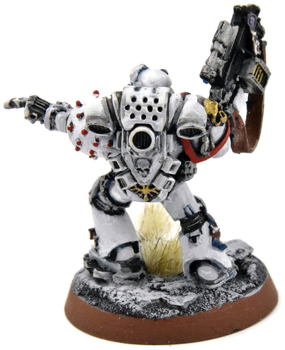 SPACE MARINES Space Marines Veterans #2 WELL PAINTED white scars