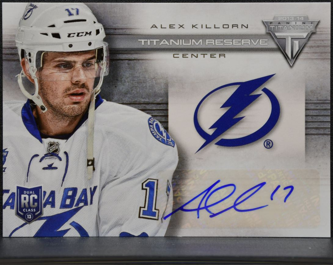 2013-14 Panini Titanium Reserve Rookie Auto Alex Killorn TR-AK Auto 5563