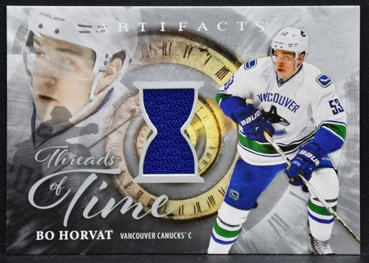 2025-26 UD Artifacts Threads of Time Bo Horvat TT-BH Vancouver Canucks Jersey 6751