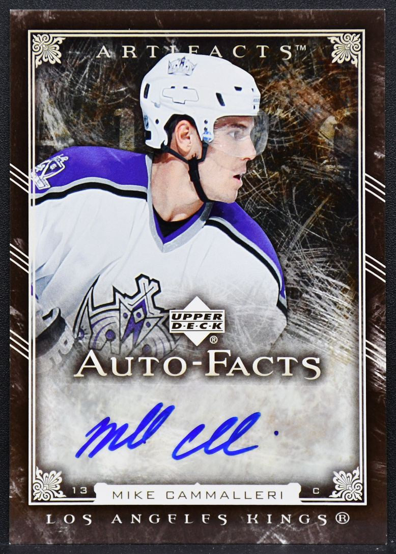 2006-07 Upper Deck Artifacts Autofacts Mike Cammalleri AF-MC Kings Auto 8577