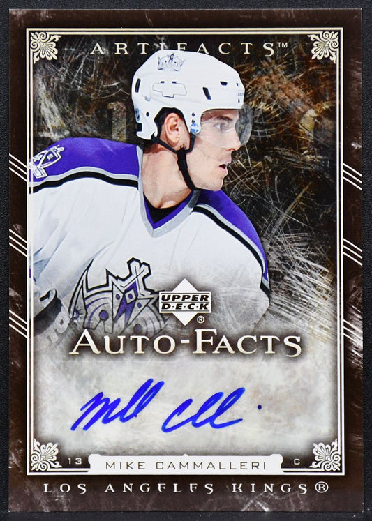 2006-07 Upper Deck Artifacts Autofacts Mike Cammalleri AF-MC Kings Auto 8577