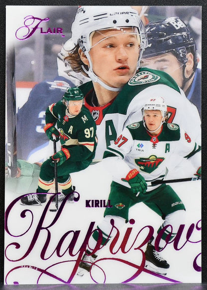 2025-26 Flair Backcheck Variant Kirill Kaprizov 61 Minnesota Wild 089/199 0665