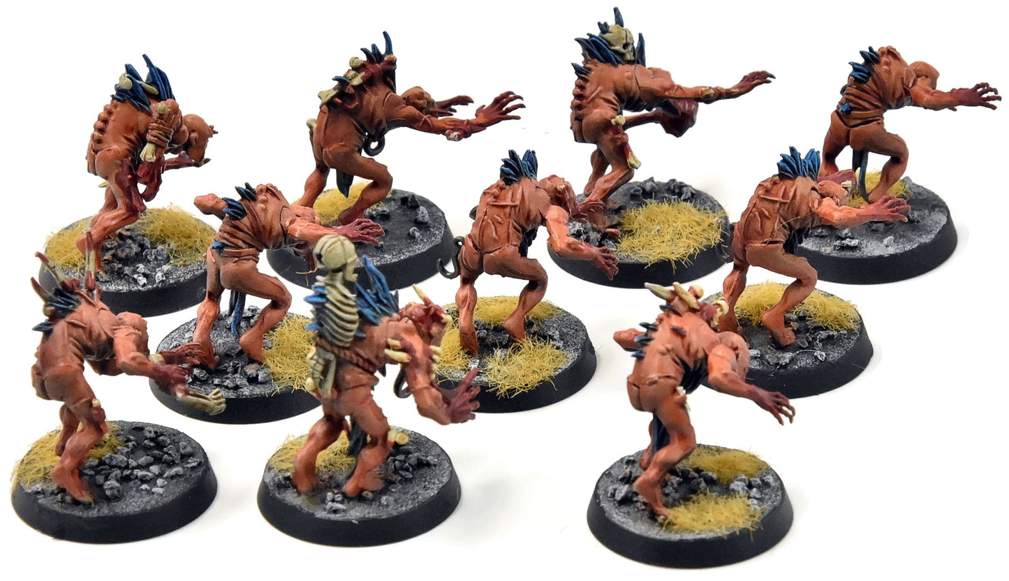FLESH-EATER COURTS 10 Crypt Ghouls #3 WELL PAINTED Sigmar 7028
