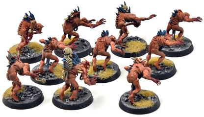 FLESH-EATER COURTS 10 Crypt Ghouls #3 WELL PAINTED Sigmar 7028