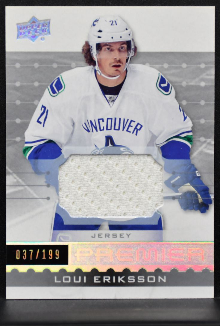 2016-17 Upper Deck Premier Base - Jersey Loui Eriksson 037/199 Jersey 1090