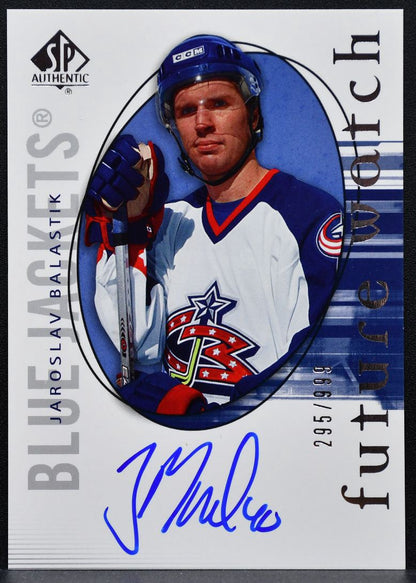 2005-06 SP Authentic Future Watch Auto Jaroslav Balastik RC Auto 8245