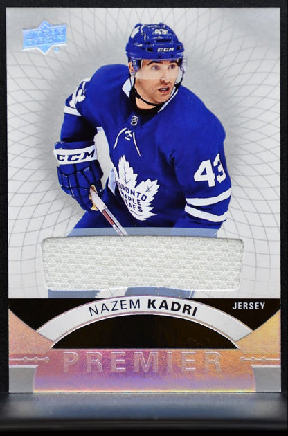 2017-18 Upper Deck Premier Base Jersey Nazem Kadri Jersey 5968