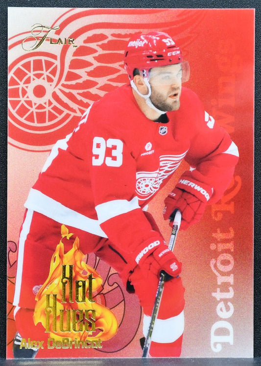 2025-26 Flair Hot Hues Alex DeBrincat 10 Detroit Red Wings 1105
