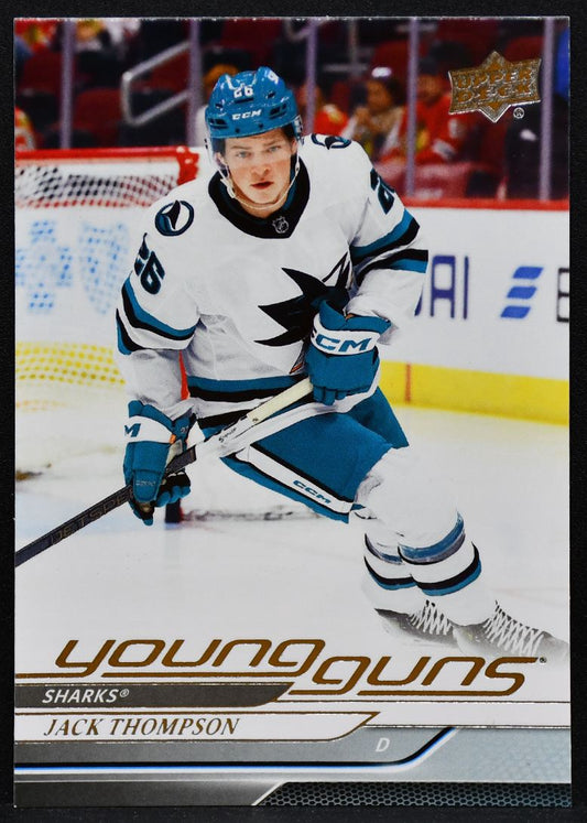 2024-25 Upper Deck Series 2 Young Guns Jack Thompson 468 San Jose Sharks RC 4937