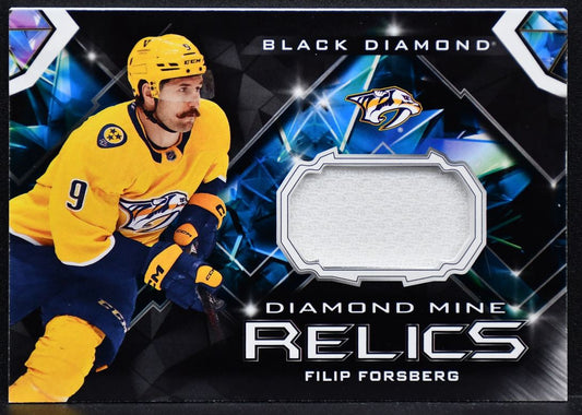 2023-24 UD Black Diamond Mine Relics Filip Forsberg DMR-FF Jersey