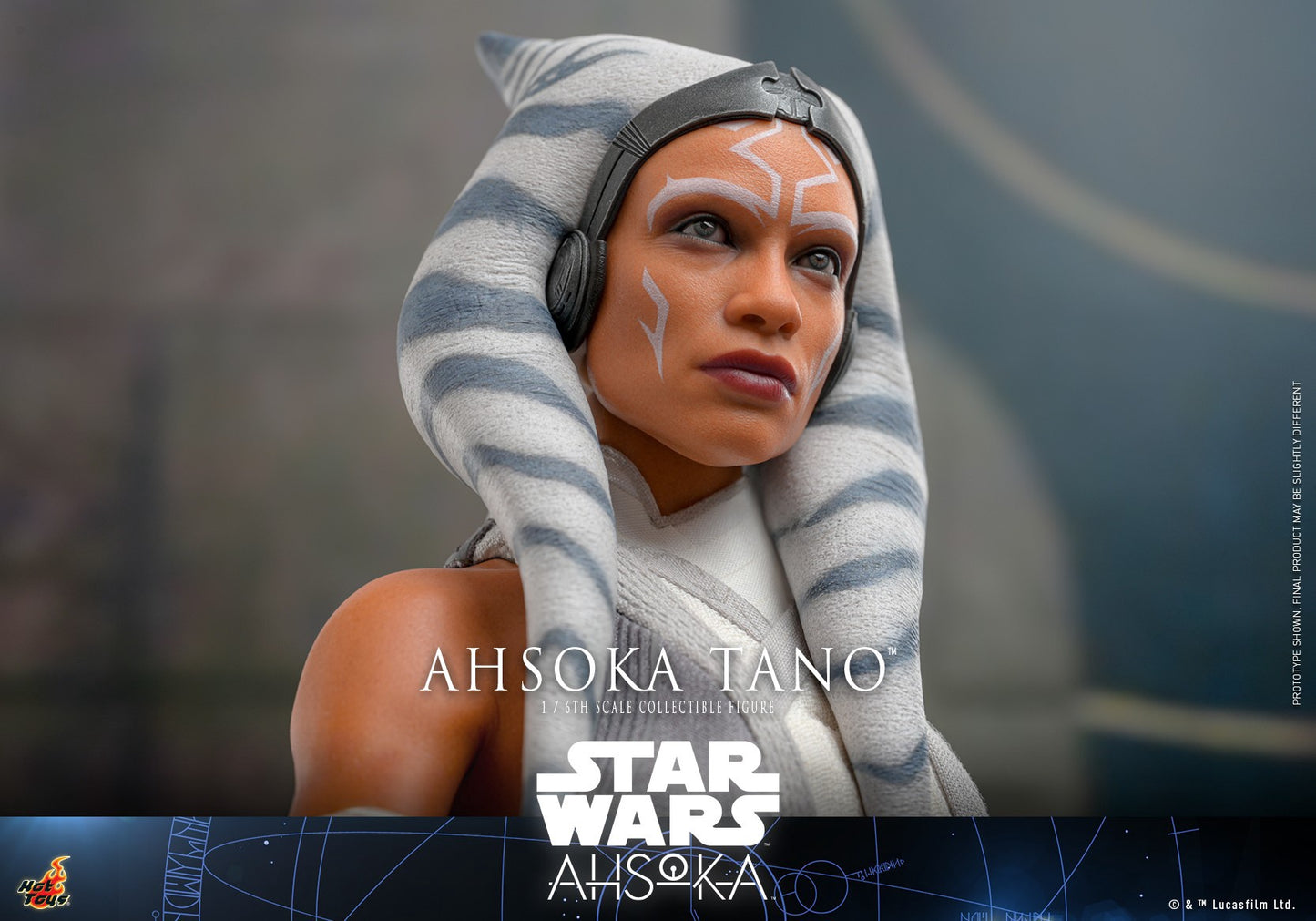 Figurine Ahsoka Tano à l'échelle 1/6 par Hot Toys