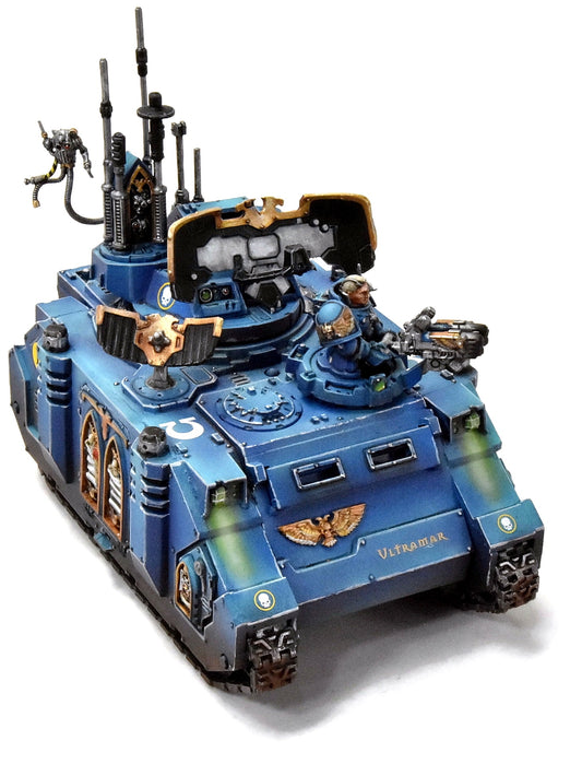 SPACE MARINES Command Rhino #1 PRO PAINTED Ultramarines Warhammer 40K