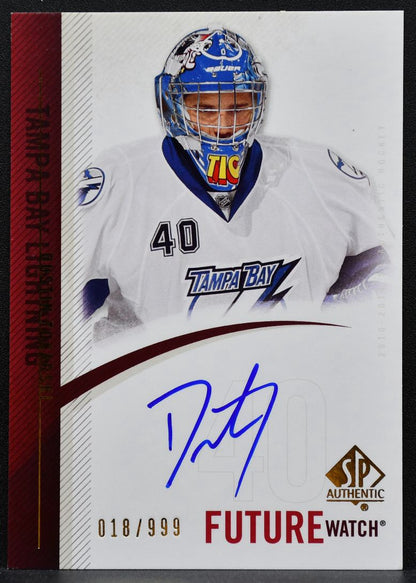 2010-11 SP Authentic Future Watch Auto Dustin Tokarski RC Auto 018/999 7493