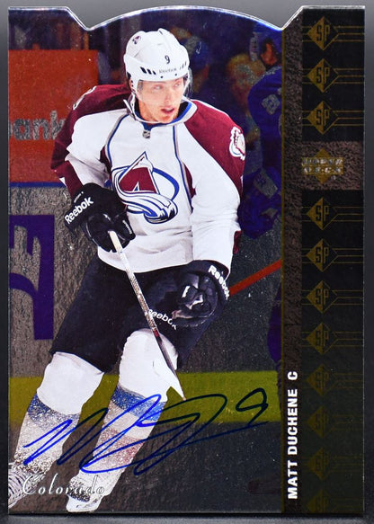 2015-16 UD Buybacks Vintage Buyback Auto 2012-13 SP Authentic Duchene SP82 Auto